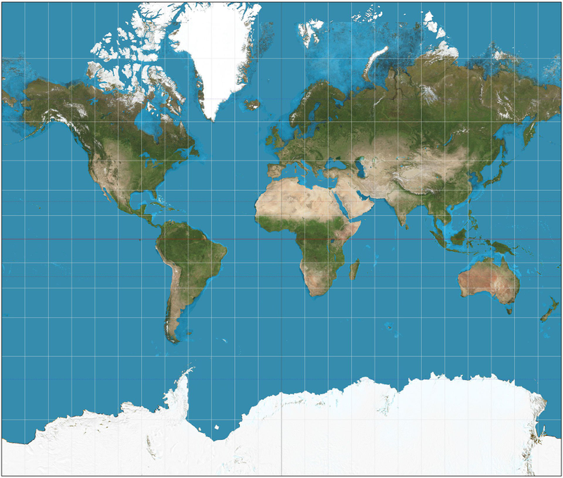 Mercator. Wikimedia Commons